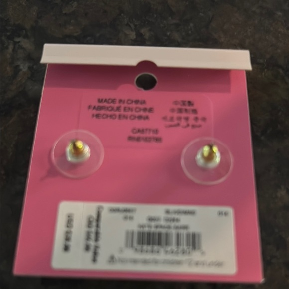 Kate Spade Gold and Black Earrings - Picture 2 of 2